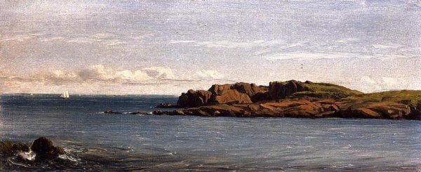 Sanford Robinson Gifford - Study On The Massachusetts Coast