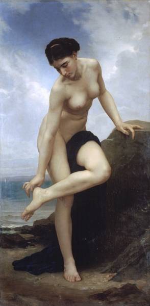 William Adolphe Bouguereau - After the Bath 1