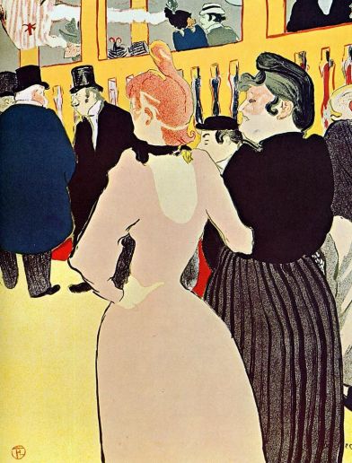 Toulouse Lautrec - At the Moulin Rouge - La Goulue with Her Sister