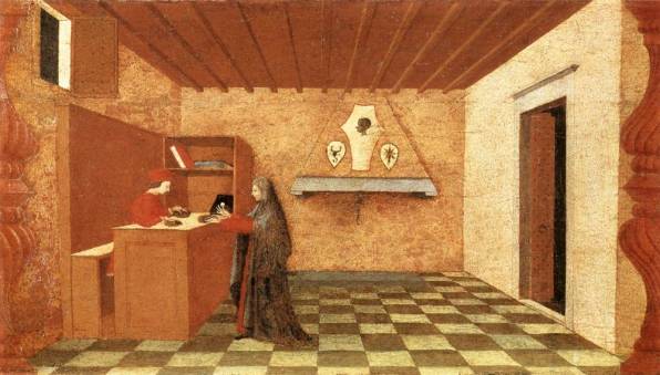 Paolo Uccello - Miracle Of The Desecrated Host Scene 1