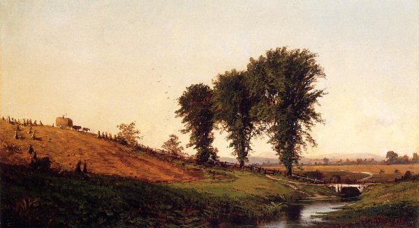 Alfred Thompson Bricher - Haying