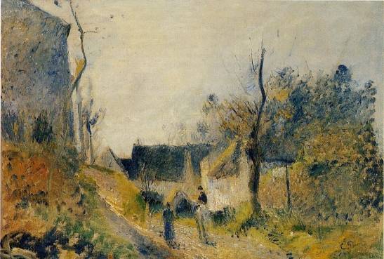 Camille Pissarro - Landscape at Valhermeil