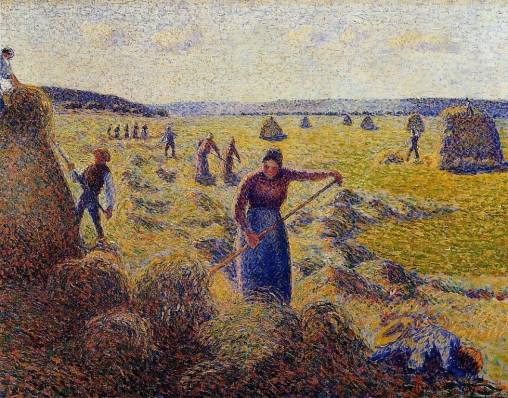 Camille Pissarro - Le Recolte des Foins a Eragny