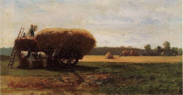 Camille Pissarro - The Harvest 1