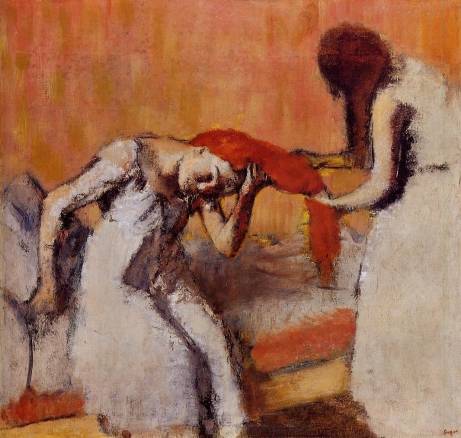 Edgar Degas - Combing the Hair 3