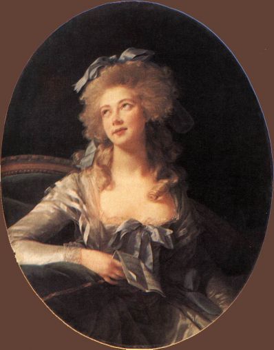 Elisabeth Vigee-Lebrun - Portrait of Madame Grand