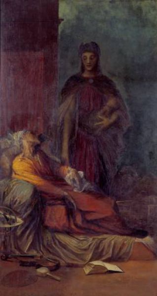 George Frederick Watts - The Messenger