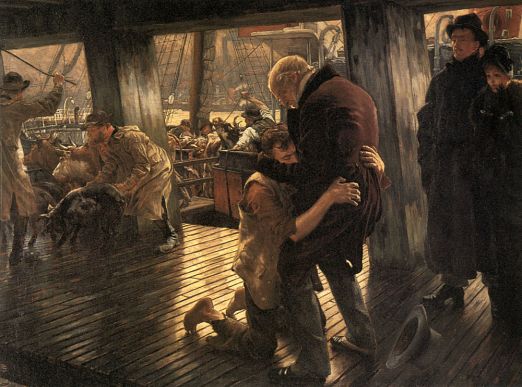 James Tissot - The Prodigal Son in Modern Life - The Return