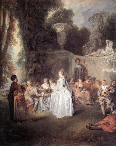 Jean-Antoine Watteau - Fetes Venitiennes