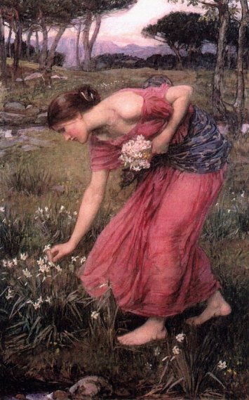 John William Waterhouse - Narcissus Jw