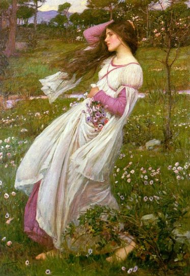 John William Waterhouse - Windswept