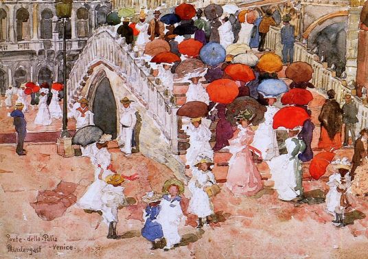 Maurice Prendergast - Ponte della Paglia 1