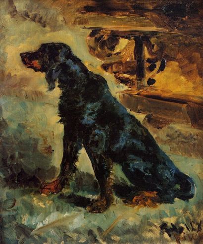 Toulouse Lautrec - Dun, a Setter Belonging to Comte Alphonse de Toulouse-Lautre