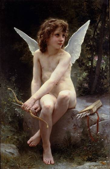 William Adolphe Bouguereau - Love on the Look Out