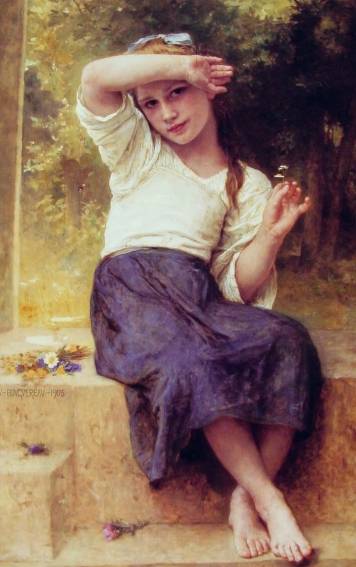 William Adolphe Bouguereau - Marguerite