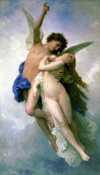 William Adolphe Bouguereau - Psyche and Cupid