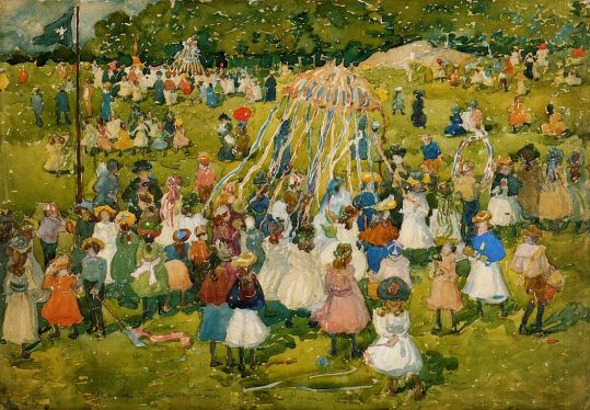 Maurice Prendergast - May Day, Central Park 1