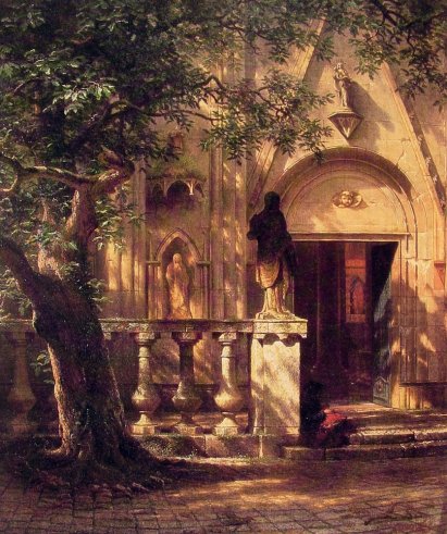 Albert Bierstadt - Sunlight And Shadow