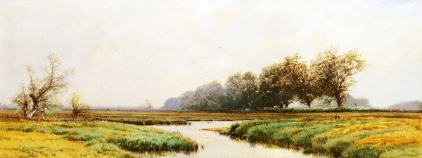 Alfred Thompson Bricher - Newburyport Marshes