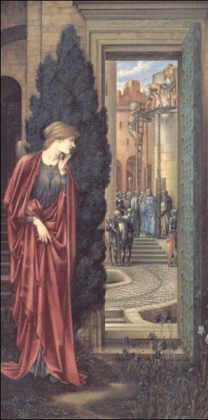 Edward Coley Burne-Jones - The Tower of Brass