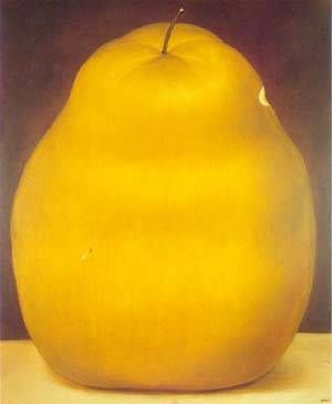Fernando Botero - Pear 1976