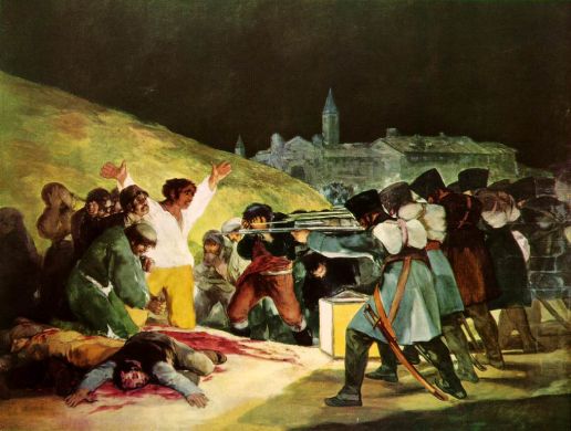 Francisco Goya - The Shootings of May Third 1808