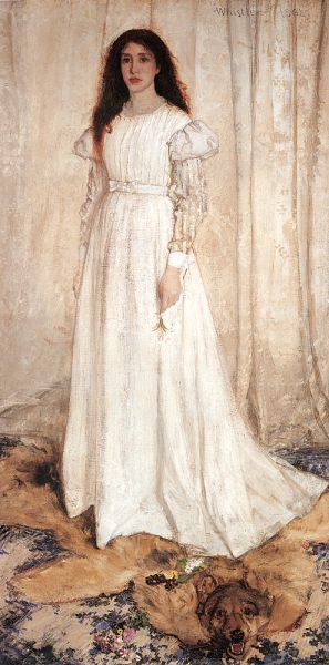 James Abbott Whistler - The White Girl