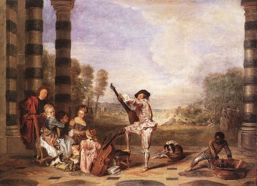 Jean-Antoine Watteau - Les Charmes de la Vie