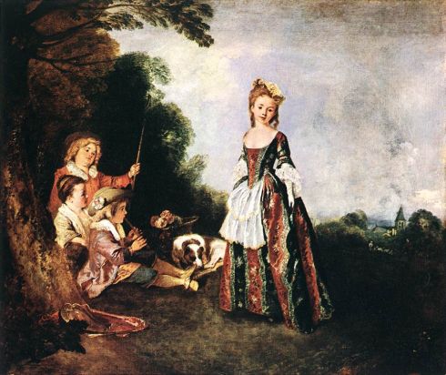 Jean-Antoine Watteau - The Dance