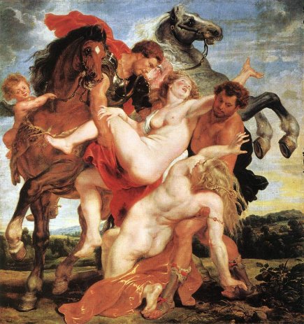 Peter Paul Rubens - Rape Of The Daughters Of Leucippus