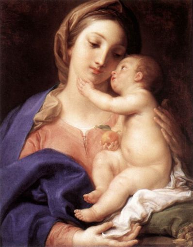 Pompeo Batoni - Madonna and Child