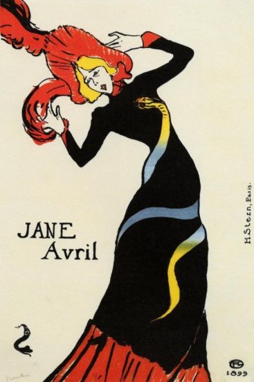 Toulouse Lautrec - Jane Avril 2