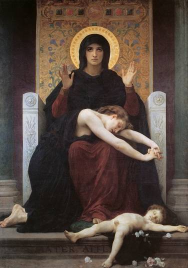 William Adolphe Bouguereau - The Virgin of Consolation