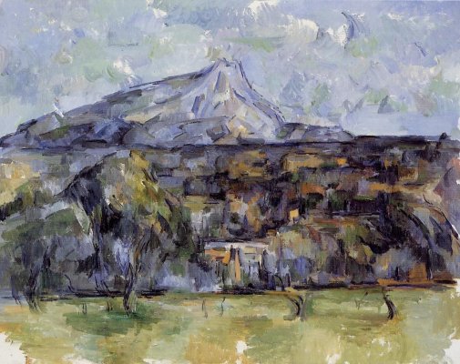 Paul Cezanne - Mont Sainte-Victoire Seen from les Lauves 2