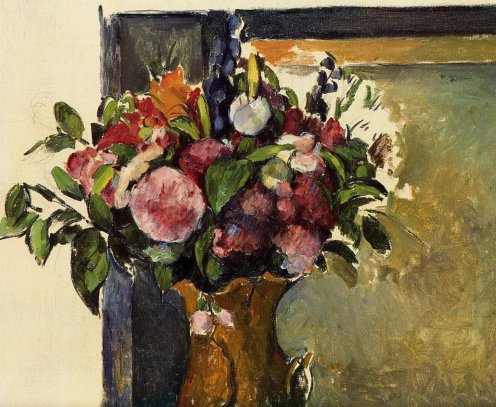 Paul Cezanne - Flowers in a Vase 2