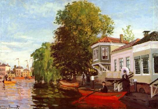 Claude Monet - The Zaan at Zaandam 1