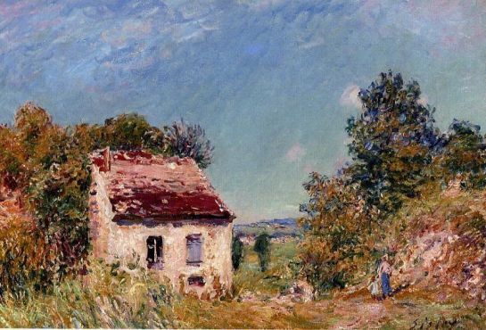 Alfred Sisley - Abandoned House 3