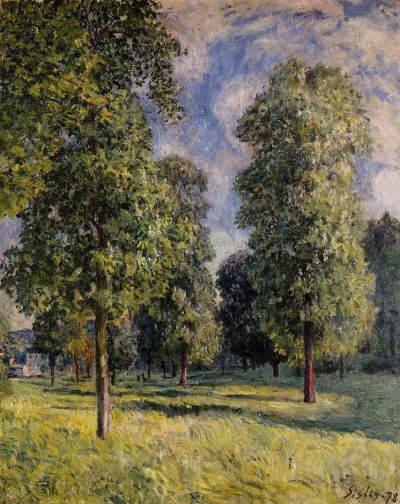 Alfred Sisley - Landscape at Sevres