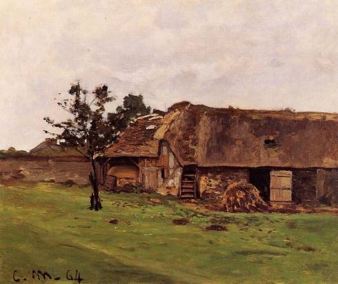 Claude Monet - Farm near Honfleur