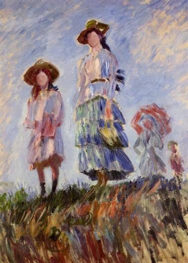 Claude Monet - Promenade (study)