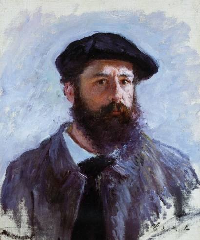 Claude Monet - Self Portrait with a Beret