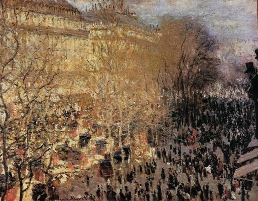 Claude Monet - The Boulevard des Capuchine