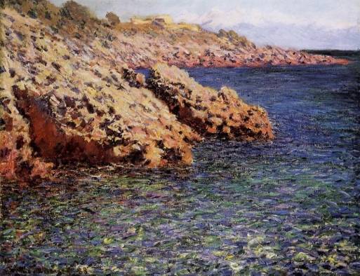 Claude Monet - The Meditarranean at Antibes 3