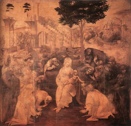 da Vinci - Adoration of the Magi