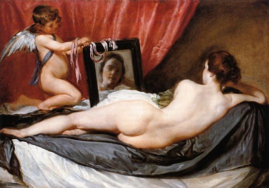 Diego Velazquez - Venus at Her Mirror