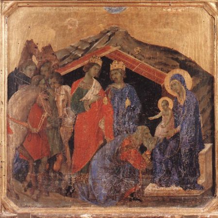 Duccio di Buoninsegna - Adoration of the Magi