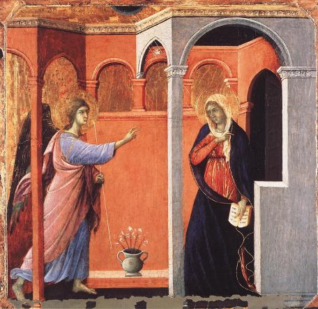 Duccio di Buoninsegna - Annunciation