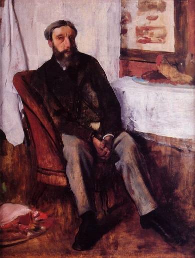 Edgar Degas - Portrait of a Man