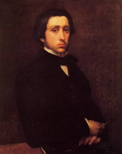 Edgar Degas - Self Portrait 1