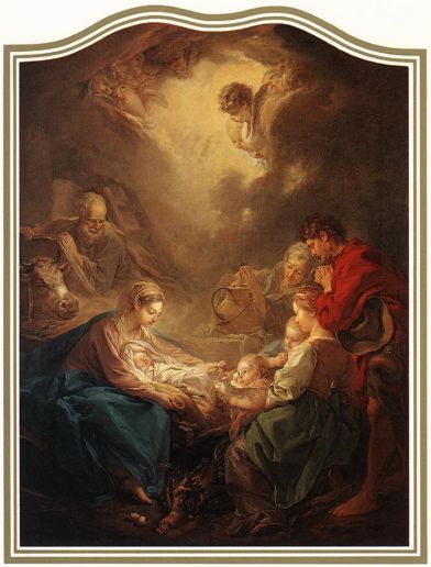 Francois Boucher - Adoration of the Shepherds